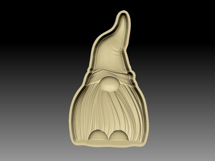 barbu gnome baignoire bombe moule shampooing solide savon presse jardin 3d print model - Mito3D