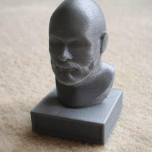 bearded man art sculptures 3d print model - Mito3D