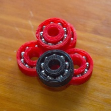rodamiento 608 4 de 5 mm bolas acero la herramienta el cojinete por partes 3d print model - Mito3D