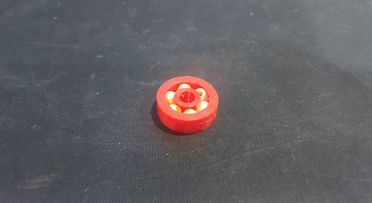 bearing ball 608 tools toy spinner hand rolling spinnerdiy handspinnerball ballbearing spinnertoy 3dprintedspinner 3d print model - Mito3D