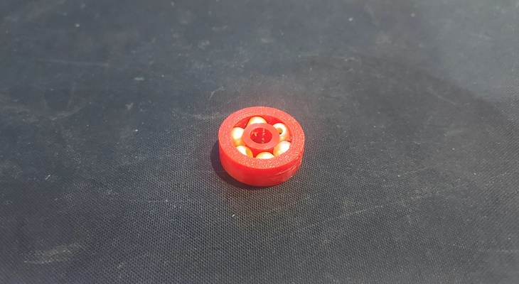 lager ball 608 werkzeuge spielzeug spinner hand rollen spinnerdiy handspinnerball kugellager 3dprintedspinner 3d print model - Mito3D