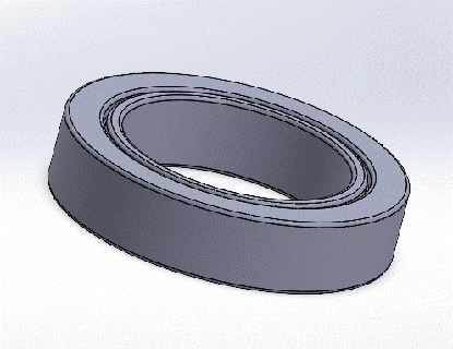 bearing f61701-zz mechanics 3d print model - Mito3D