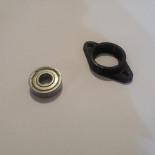 bearing unit 8 mm kfl08 tool applied rolling diameter 3d print model - Mito3D