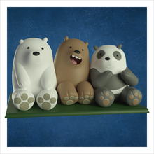 bears fanart art toy 3d print model - Mito3D