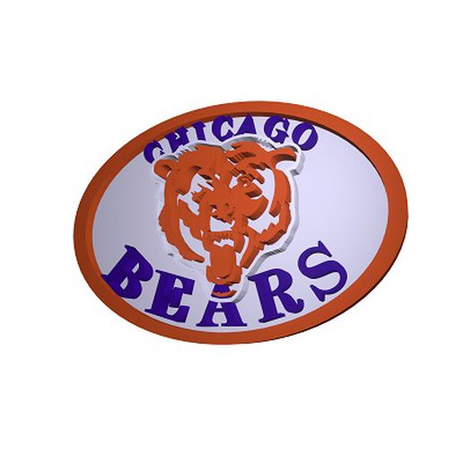 bears oval 1 art chicago 