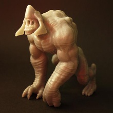 beast statue art 3d print model - Mito3D