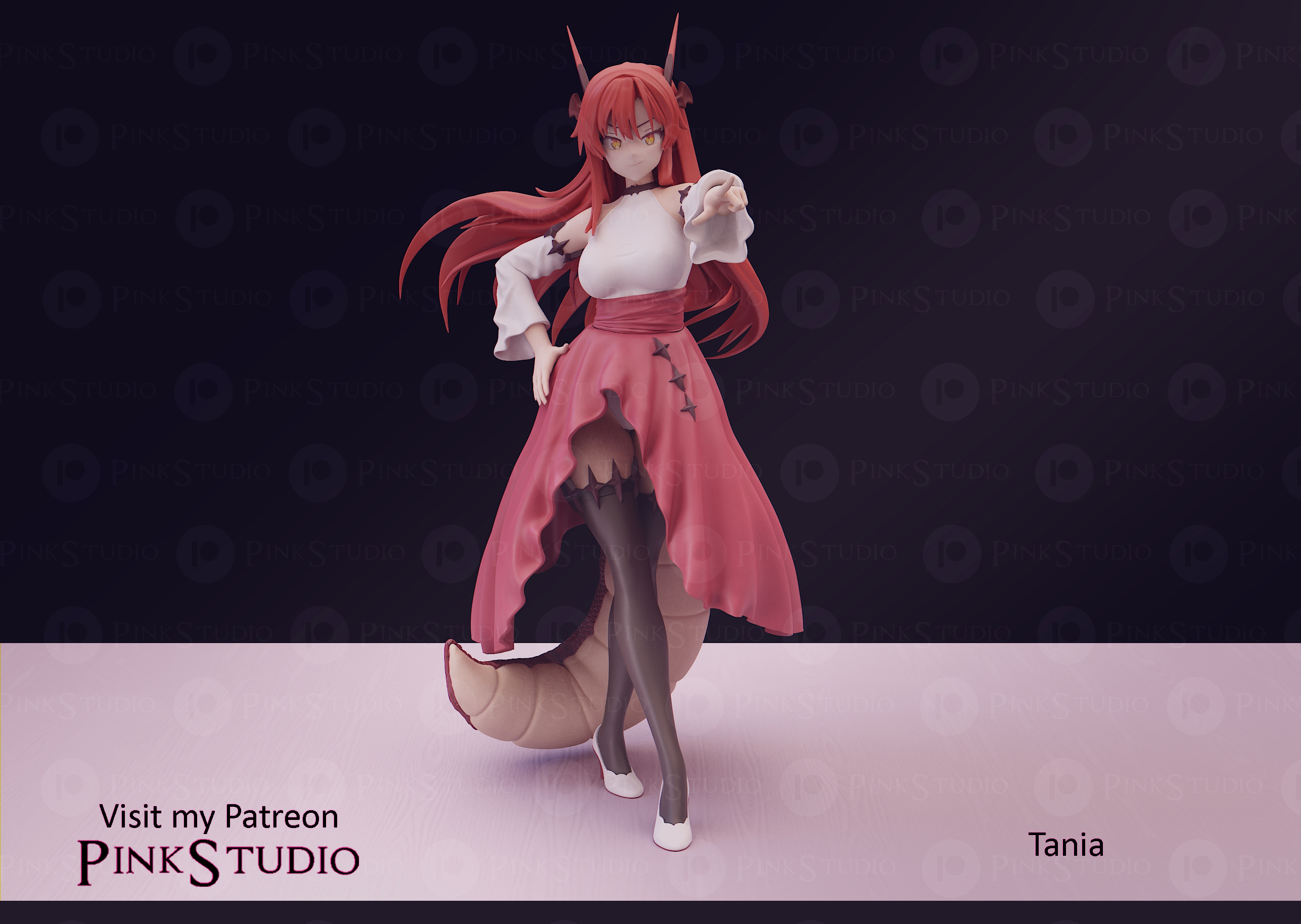 canavar terbiyecisi ucuz anime manga Waifu harem Isekai Ejderha tsundere koleksiyon oyuncaklar prenses kürklü Şirin kız Yazdır karakter 3D print model - Mito3D