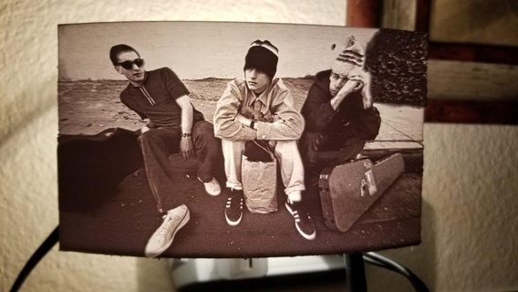 bestia Niños litofano Beastie Boys salón fama LED música noche ligero rap 3d print model - Mito3D