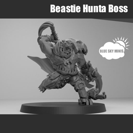 Beastie Junta Boss 3D print model - Mito3D