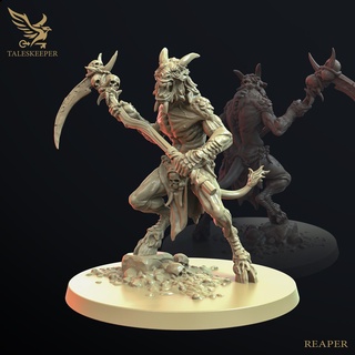 beastman reaper beast beastman satyr reaper rpg dnd fantasy  3d print model - Mito3D