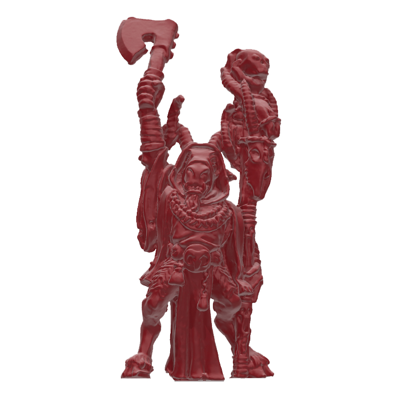 beastman shaman oldhammer 3D print model - Mito3D