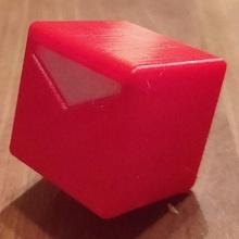 battre sabre cube incruster 3d print model - Mito3D
