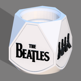Beatles hexagonal mate compañero 3d print model - Mito3D