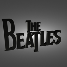 Beatles logo 3d print model - Mito3D