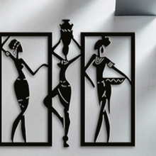 wunderschönen afrikanisch Frauen Kunst 3d print model - Mito3D