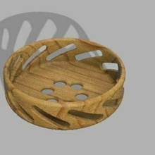 hermoso contemporáneo mesa cesta bolígrafo herramientas Arte futuro lápiz florero artículos hilo 3d print model - Mito3D