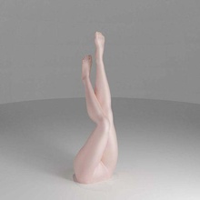 beautiful female legs body candle sculptures 3d print model - Mito3D