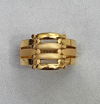 wunderschönen ring 3d druckbar schmuck 3dprinted design mode gold golden juwel drucken drucken prototyp entwickeln ringe silber 3d print model - Mito3D