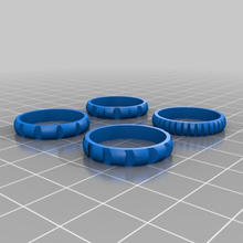 lindos anéis jóias anel mariage bagues bague anneaux anneau aliança 3d print model - Mito3D