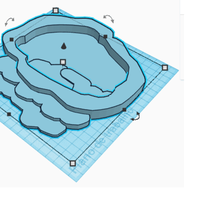 Bebebeouro piscina parà rettile jabuti 3d print model - Mito3D