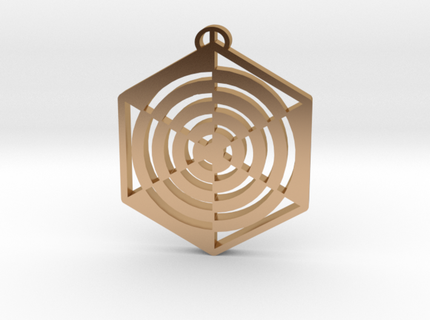 Beckhampton wiltshire surgir cercle pendentif récolte 3d print model - Mito3D