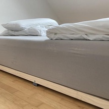 bed-brick minimalism sleep simple design basic modular bed relax 3d print model - Mito3D