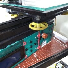 cama ajustamiento nuez m3 pulgar 3d print model - Mito3D