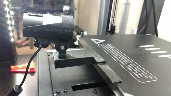 bed camera mount diicooler clearance Tools microsoft lifecam studio monoprice makerselect maker iiip plus wanhao duplicator i3 3d_printer_accessories 3d print model - Mito3D
