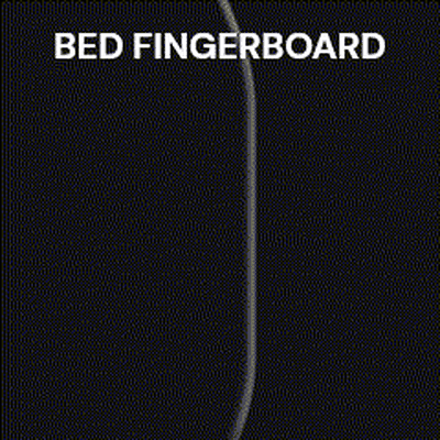 bed fingerboard toy finger cool fun modern print in place esay 3d print model - Mito3D
