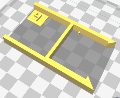 bed height bracket - customizable glass bed monoprice monoprice mini monoprice select mini mpsm openscad z-height z height z height adjustor 3d printer accessories  3d print model - Mito3D