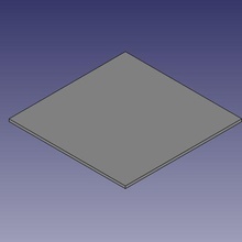cama nivelamento solteiro ferramenta freecad 3d print model - Mito3D