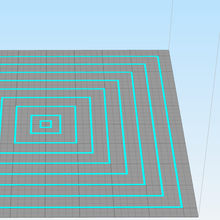 Bett Nivellierung Quadrate Werkzeug Kalibrierung Niveau Netz a8 3d print model - Mito3D