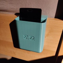 bed phone holder home 3d print model - Mito3D