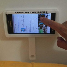 cama de telefone do suporte gadget a celular 3d print model - Mito3D