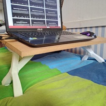 cama mesa - de noche mesa-cama impresión 3d la modelo casa lee muebles messa tabla relajación cuidado película trabajo juegos video 3d print model - Mito3D