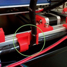 cama de administración cables 2020 alum marco la herramienta Impresora 3d las piezas prusa i3 max micras extrusión 3d print model - Mito3D