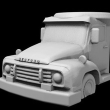 bedford mate truck vehicle transport drink 3d print model - Mito3D