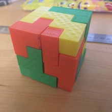 bedlam 4x4 puzzle cube de 60mm jeu 3d print model - Mito3D