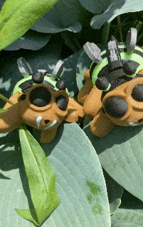 Biene niedlich artikuliert klein Spielzeug Spaß Cosplay Kostüm Spinne 3d print model - Mito3D