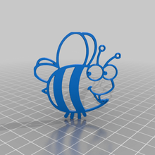 abeille art 2d 3d print model - Mito3D