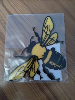 abelha abelha abelha abelha tabela decorativo deco casa 3d print model - Mito3D
