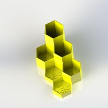 Biene Schreibtisch Veranstalter Bienenzucht 3d print model - Mito3D