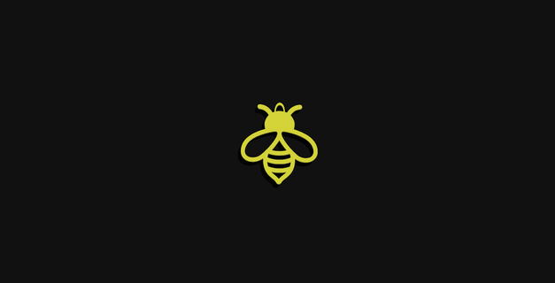 abeille boucle d'oreille abeille boucle d'oreille 3d print model - Mito3D