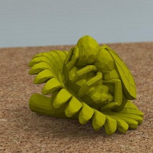 ape di fiore libero vari 3d print model - Mito3D