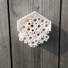 bee hotel home outdoor garden wasp solitary insect hotel honeycomb hive environment buzz bug bijenhotel beehive