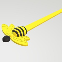 abelha marcador de vários livro 3d print model - Mito3D