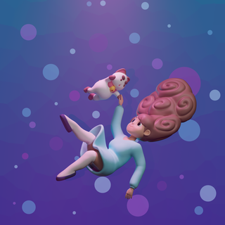 ape pupazzo caduta cartone animato avventura netflix arte 3d scultura carattere carina 3d print model - Mito3D