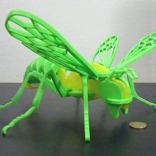 abelha quebra-cabeça jogo animais 3d print model - Mito3D