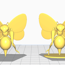beedrill art pokemon spear 3d print model - Mito3D