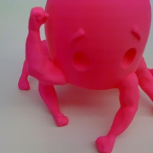 muscoloso joctopus chiede se si solleva gioco animali più anatomicamente accurati beefyarms 3d print model - Mito3D